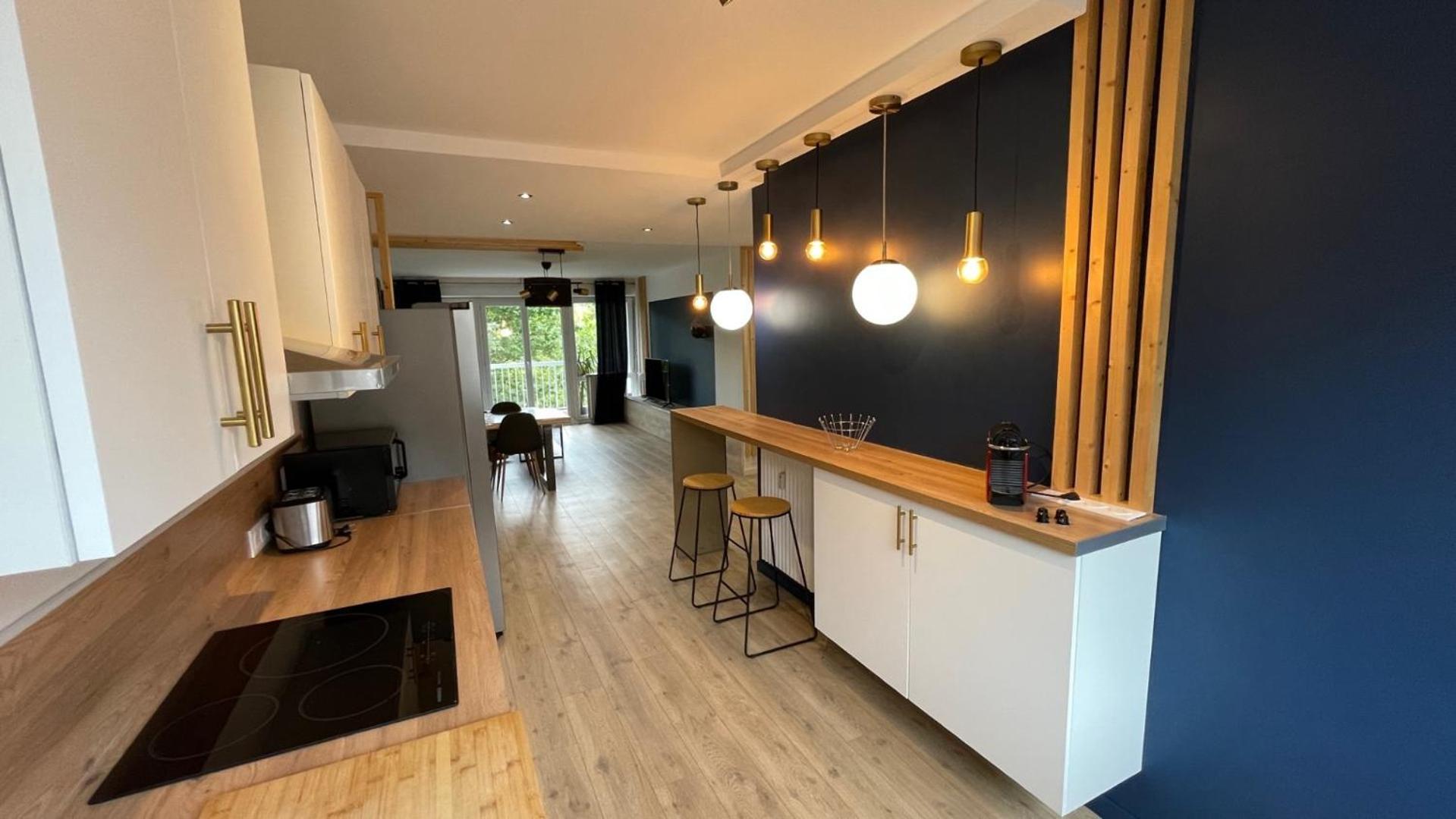 Blue Iro, Lumineux, 4 Chambres, Balcon, 105M2 Saint-Etienne  Exterior foto