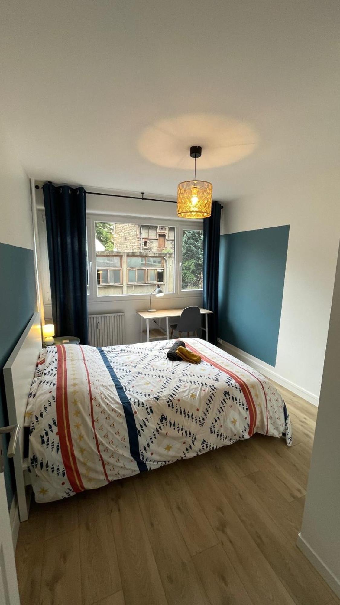 Blue Iro, Lumineux, 4 Chambres, Balcon, 105M2 Saint-Etienne  Exterior foto
