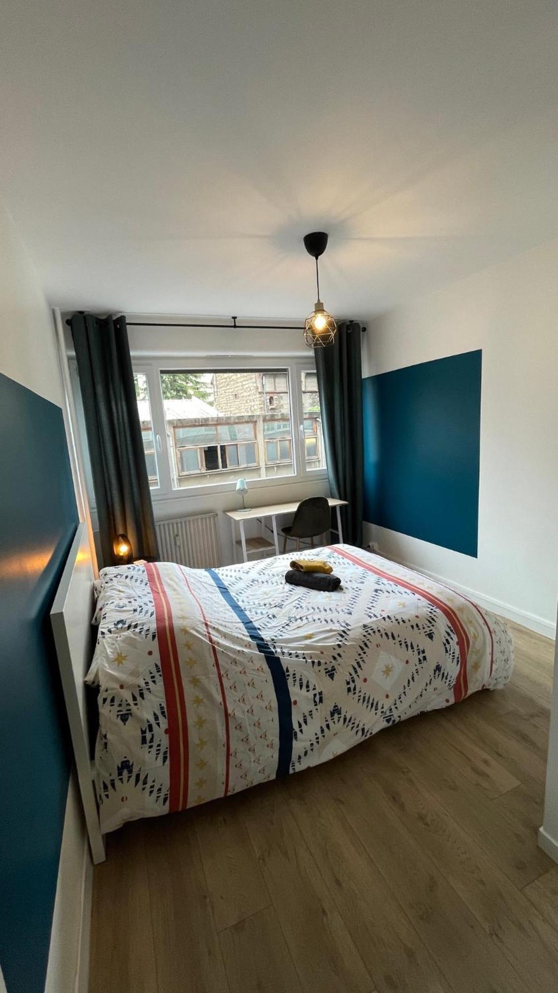 Blue Iro, Lumineux, 4 Chambres, Balcon, 105M2 Saint-Etienne  Exterior foto